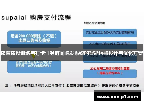 体育体操训练与打卡任务时间触发系统的智能提醒设计与优化方案